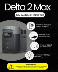 Estação Ecoflow para Quedas de Energia
