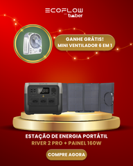 EcoFlow River 2 Pro Potência 800 / 1600 Xboost