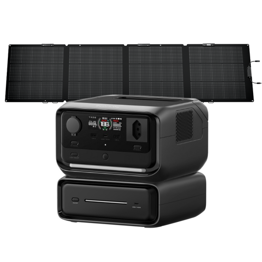EcoFlow River 3 Max - Estação De Energia Portátil 600W / 572Wh