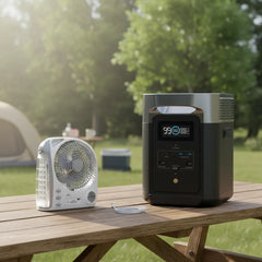 EcoFlow Delta 2 Estação de Energia Portátil 2400W / 1024Wh + Ventilador Brinde