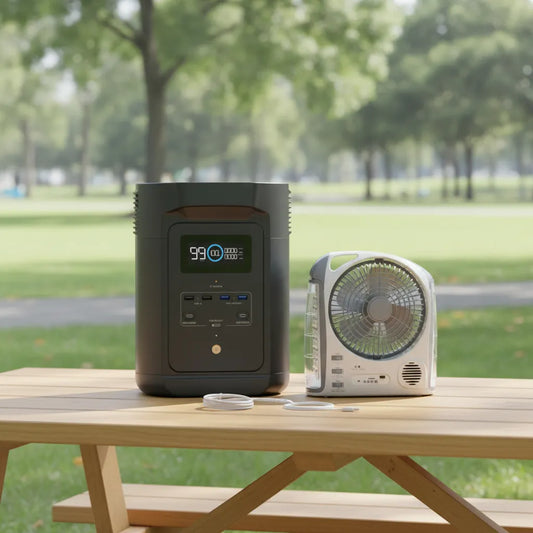 EcoFlow DELTA BLACK (E980) Estação De Energia Portátil 650W / 980Wh