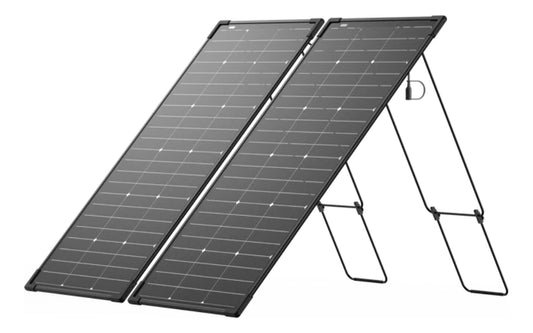 Painel Solar Portátil Bifacial 250W Ecoflow (2x 125W)