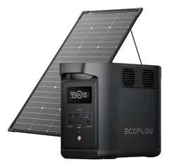 EcoFlow DELTA BLACK (E980) Estação De Energia Portátil 650W / 980Wh