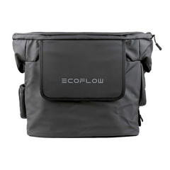 Bolsa preta porta Ecoflow Delta 2 frente