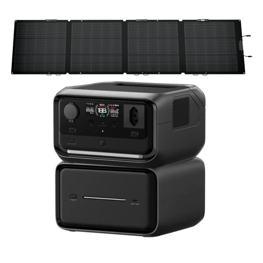 EcoFlow River 3 Max PLUS - Estação De Energia Portátil 600W / 858Wh