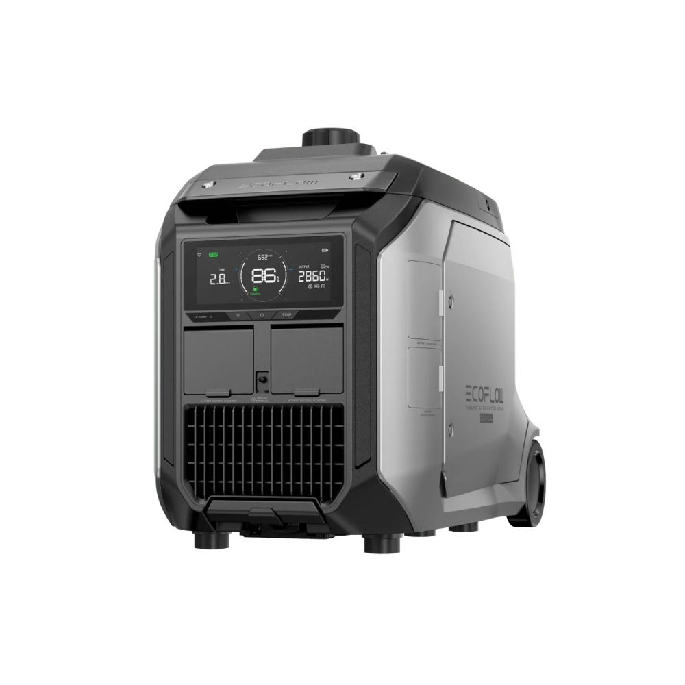 Gerador Inteligente EcoFlow 4000W (Combustível Duplo)