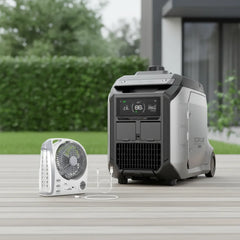 Gerador Inteligente EcoFlow 4000W (Combustível Duplo)