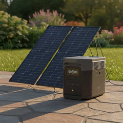 EcoFlow Delta 2 Estação de Energia Portátil 2400W / 1024Wh + Ventilador Brinde