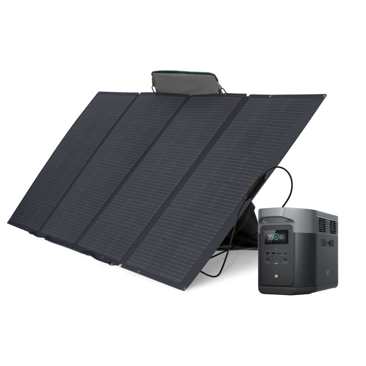 DELTA 2 Max - Gerador Solar Portátil (PV400W)