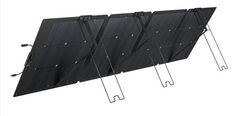 Ecoflow Painel Solar Portátil 220W traseira, montado