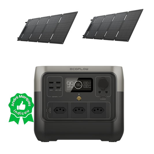 River 2 Pro + Painel Solar 120W