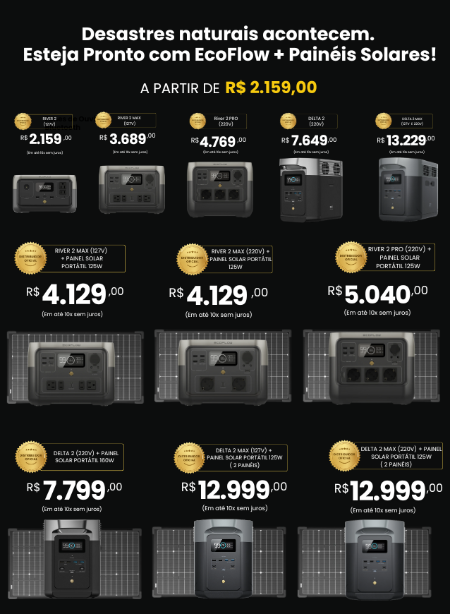 banner ecoflow promocional desastres naturais 
