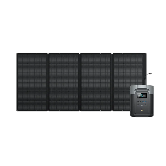 DELTA 2 Max - Gerador Solar Portátil (PV400W)