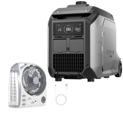 Gerador Inteligente EcoFlow 4000W (Combustível Duplo)