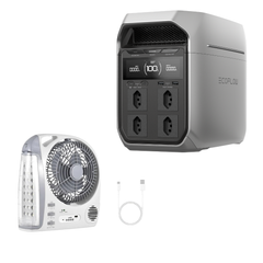 EcoFlow DELTA 3 Plus - Estação De Energia Portátil 2200W / 1024Wh