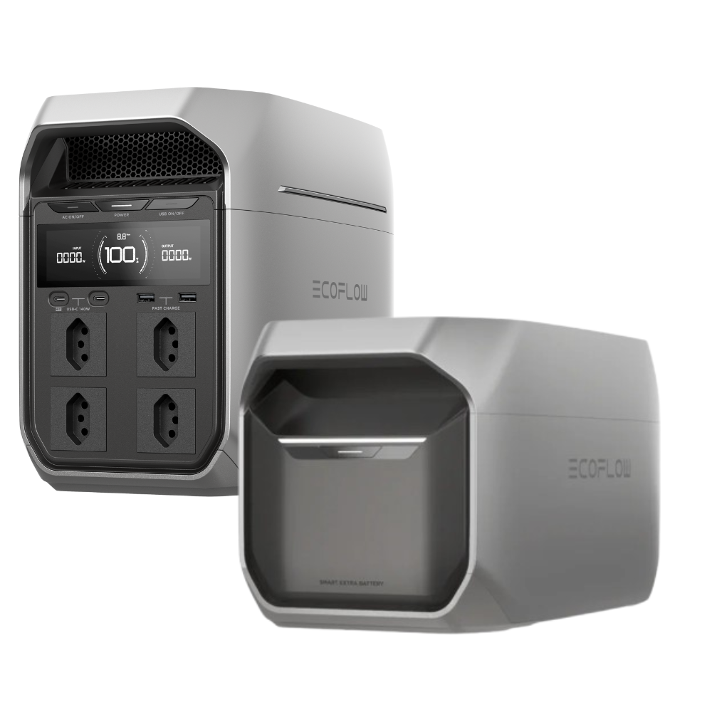 EcoFlow DELTA 3 Plus 127v Padrão BR + Bateria Extra