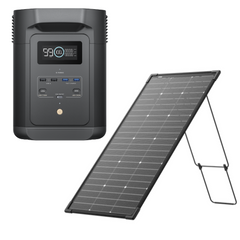 EcoFlow DELTA BLACK (E980) - Estação De Energia Portátil 650W / 980Wh