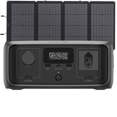 EcoFlow River 3 PLUS + Painel de 110W - Estação De Energia Portátil 600W