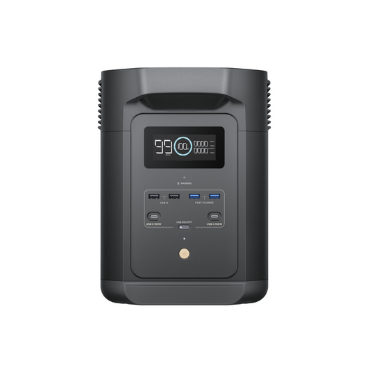 EcoFlow DELTA BLACK (E980) - Estação De Energia Portátil 650W / 980Wh